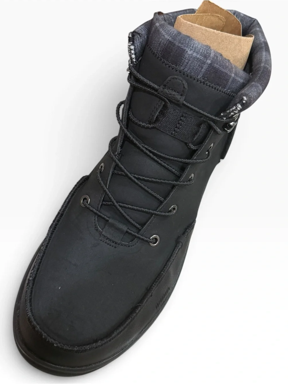 Hey Dude Bradley Classic Boots Men’s 13 Black Water Repellent NWT